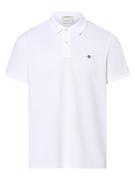 Koszulki męskie - Gant - Męska koszulka polo, biały - miniaturka - grafika 1