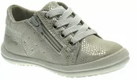 Buty dla dziewczynek - Trzewiki dla dziewczynki Wojtyłko 60421 Srebrne - miniaturka - grafika 1