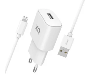 Xqisit USB A 2,4 A + kable Lightning - Akcesoria do tabletów i e-booków - miniaturka - grafika 1