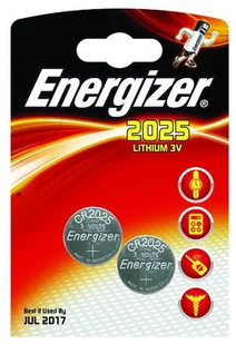 Energizer Baterie specjalistyczne litowe 2xCR2025 3V (EN626981) - Baterie i akcesoria - miniaturka - grafika 6