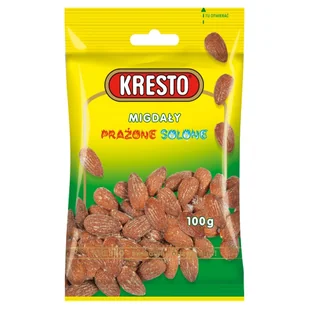 KRESTO Migdały prażone solone 100 g - Orzeszki - miniaturka - grafika 1