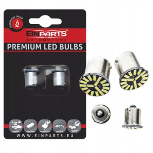 Żarówki Led P21W 6000K 18x Smd 4014 12V 2 Szt - Żarówki samochodowe - miniaturka - grafika 1