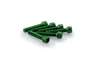 Opakowanie blistrowe z 6 śrubami aluminiowymi M6 x 30 mm - Części motocyklowe - miniaturka - grafika 1