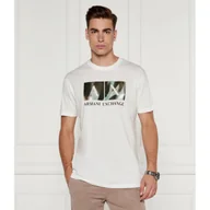 Koszulki męskie - Armani Exchange T-shirt | Regular Fit - miniaturka - grafika 1