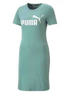 Sukienki - Puma Sukienka "ESS" w kolorze miętowym - grafika 1