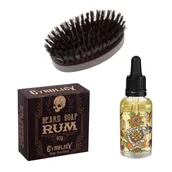 Kosmetyki i akcesoria do pielęgnacji brody - Zestaw "początkującego brodacza, który jest wilkiem morskim" - miniaturka - grafika 1