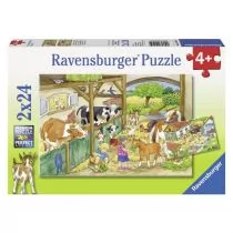 Ravensburger Puzzle 2x24 wesołe życie na wsi - Puzzle - miniaturka - grafika 2