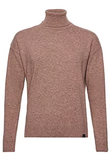 Swetry damskie - Superdry Lambswool Roll Neck Sweter damski, Mid Carmel Marl, 36 - grafika 1