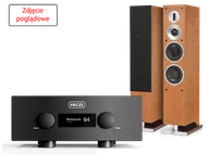 Zestawy stereo - Hegel H600 (czarny) + Response K6 (wiśnia) - miniaturka - grafika 1