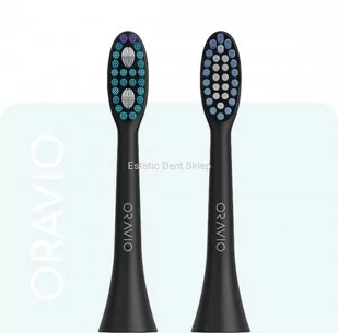 Końcówki Oravio Daily & Sensitive Black - Końcówki do szczoteczek elektrycznych - miniaturka - grafika 1