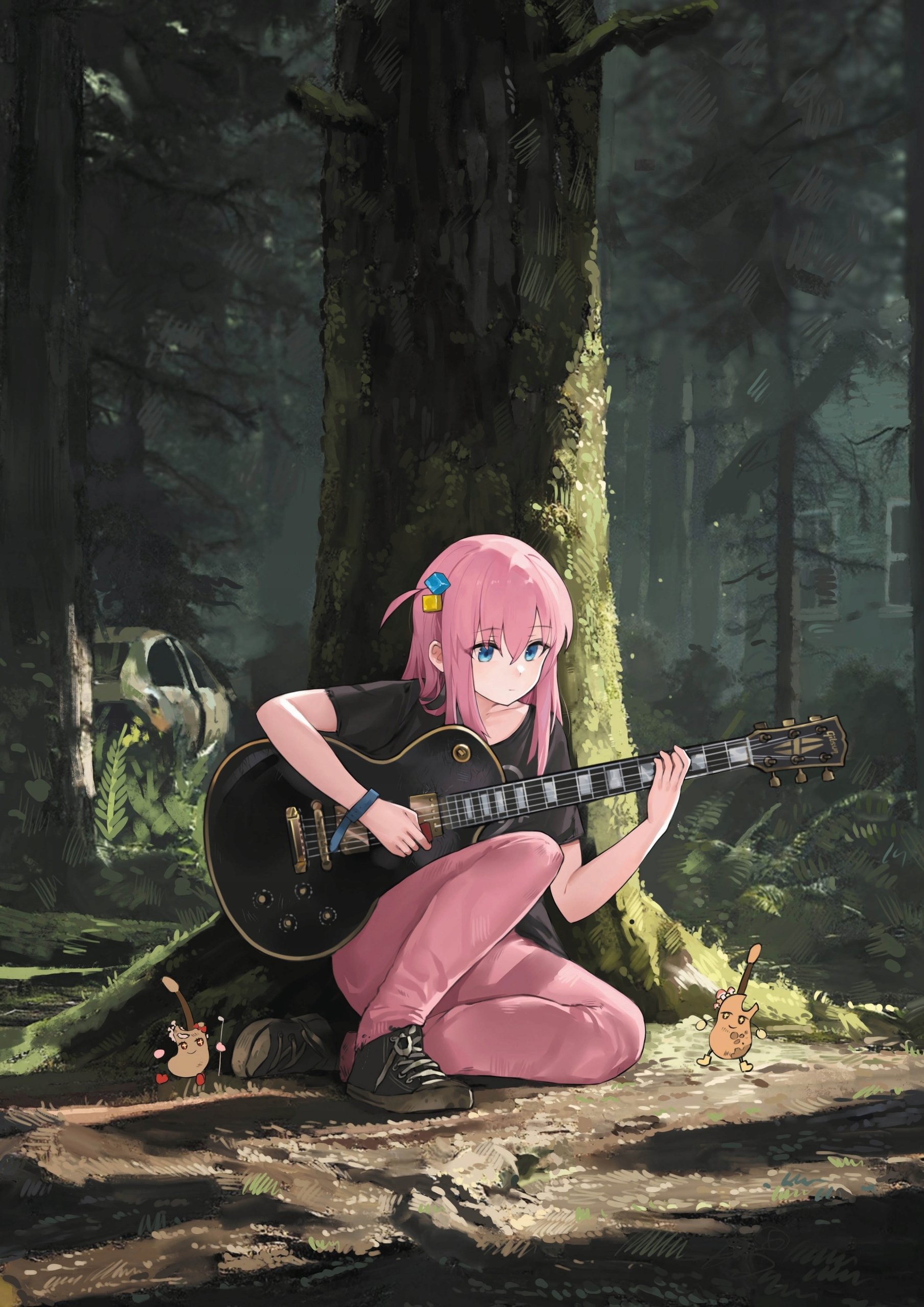 Plakat A1 anime manga Bocchi the Rock!