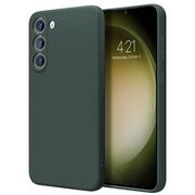 Etui i futerały do telefonów - Etui CRONG Color Cover do Samsung Galaxy S23 Zielony - miniaturka - grafika 1