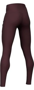 Nike Spodnie damskie W Nk Go Tight, Burgundy Crush/Black, DQ5668-652, S - Spodnie rowerowe - miniaturka - grafika 1