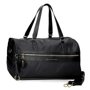 Pepe Jeans Morgan Torba podróżna Czarny 40x25x20 cms Poliester i PU 20L by Joumma Bags, czarny, Talla única, torba podróżna - Moda i Uroda OUTLET - miniaturka - grafika 1