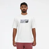 Koszulki męskie - Koszulka New Balance S/S Brand T-Sh M MT41524WT - miniaturka - grafika 1