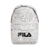 Plecaki - Plecak Fila Bend Back To School Map Aop Backpack Sâcool Two FBT0001.13239 Biały - miniaturka - grafika 1
