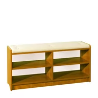 Szafki na buty - Szafka na Buty Tap Bravo MebloCross Craft Biały, Eco Czarny - miniaturka - grafika 1