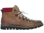 Botki męskie - Marc O'Polo Trzewiki męskie brązowe skórzane 40 - miniaturka - grafika 1