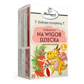 Witaminy i minerały - Herbapol Kraków Herbatka na wigor dziecka 20 sasz. - miniaturka - grafika 1