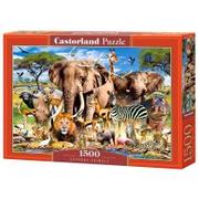 Puzzle - Castorland Puzzle 1500 Savanna Animals CASTOR - miniaturka - grafika 1