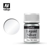 Akcesoria i części modelarskie - VALLEJO Farba Nr211 Silver 35ml - miniaturka - grafika 1