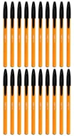 Długopisy - 20x Długopis BIC Orange Fine - czarny - miniaturka - grafika 1