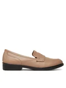 Półbuty damskie - ECCO Loafersy Dress Classic 15 20980301084 Beżowy - miniaturka - grafika 1