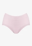 Majtki damskie - Figi damskie z wiskozy o prążkowanej fakturze fioletowe Betti Poupee Marilyn - POUPEE - miniaturka - grafika 1