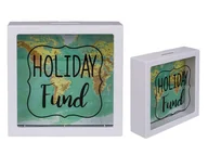 Skarbonki - Skarbonka OOTB, Holiday Fund, 14,5x14,5x4,5 cm - miniaturka - grafika 1