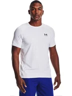 Koszulki sportowe męskie - Under Armour Koszulka sportowa w kolorze białym - miniaturka - grafika 1