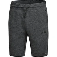 Spodenki damskie - JAKO szorty damskie Premium Basics szary antracytowy nakrapiany 38 - miniaturka - grafika 1