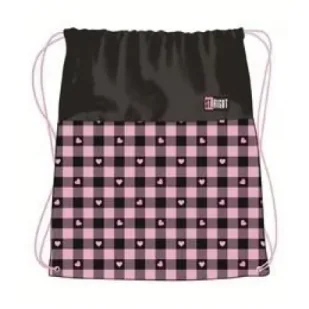 Worek na obuwie SO1 Pink Checkered - Worki na buty - miniaturka - grafika 1
