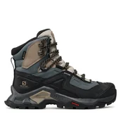 Buty trekkingowe damskie - Trekkingi Salomon Quest Element Gtx W GORE-TEX 414574 20 V0 Kolorowy - miniaturka - grafika 1