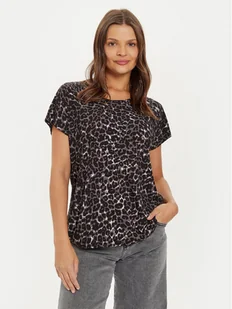 ONLY T-Shirt 15344399 Szary Regular Fit - Koszulki i topy damskie - miniaturka - grafika 1