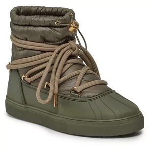 Buty Inuikii Technical Low 75202-105 Green - Śniegowce damskie - miniaturka - grafika 1