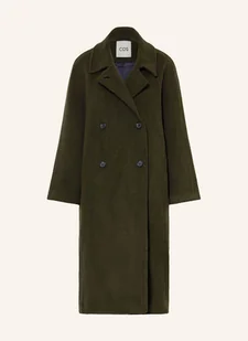 Cos Płaszcz Wełniany gruen - Płaszcze damskie - miniaturka - grafika 1