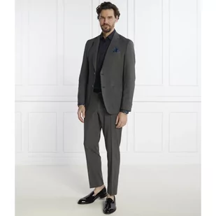 BOSS Wełniany garnitur P-Huge | Slim Fit - Garnitury - miniaturka - grafika 1