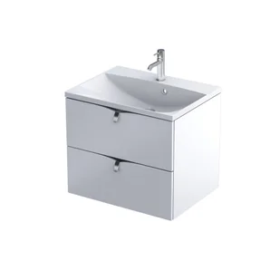 Szafka łazienkowa pod umywalkę Oristo Siena 60 cm biały mat OR45-SD2S-60-2 - Szafki łazienkowe - miniaturka - grafika 1