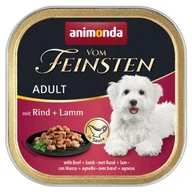 Mokra karma dla psów - animonda Vom Feinsten Adult in Sauce 22 x 150 g Wołowina i jagnięcina - miniaturka - grafika 1