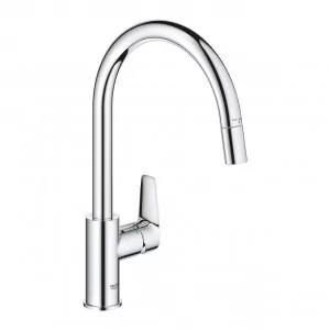 GROHE 30550000 Start Edge OHM sink C-spout pull-out mou - Baterie kuchenne - miniaturka - grafika 1