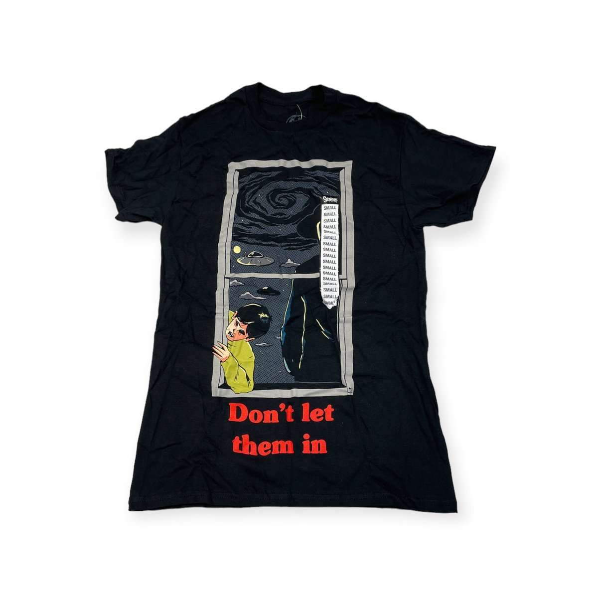 Koszulka T-shirt męski okrągły dekolt SPENCER'S NADRUK S