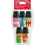 Przybory szkolne - Stabilo Zakreślacz Boss Mini Sweet Friends 5 kol STABILO - miniaturka - grafika 1