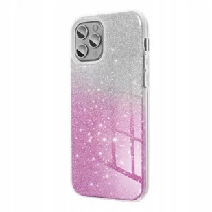 Etui do iPhone 13 Pro Jelly SHINING HQ pokrowiec case sreb-róż - Etui i futerały do telefonów - miniaturka - grafika 1