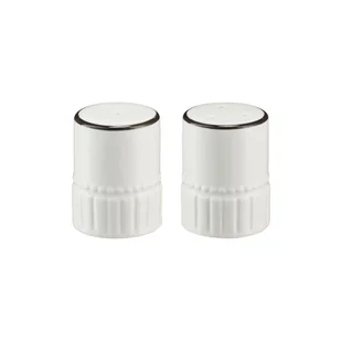 Solniczka z pieprzniczką porcelanowe PILLAR - Pojemniki na przyprawy - miniaturka - grafika 1