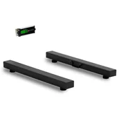 Wagi specjalistyczne - Steinberg Systems waga płozowa 1500 kg / 0,5 kg 100 x 10 cm Bluetooth zewnętrzny wyświetlacz LCD - Wagi płozowe - miniaturka - grafika 1