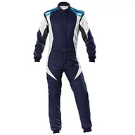 Odzież motocyklowa - Pierwszy strój EVO NAVY BLUE/CYAN rozm. 60 FIA 8856-2018 - miniaturka - grafika 1