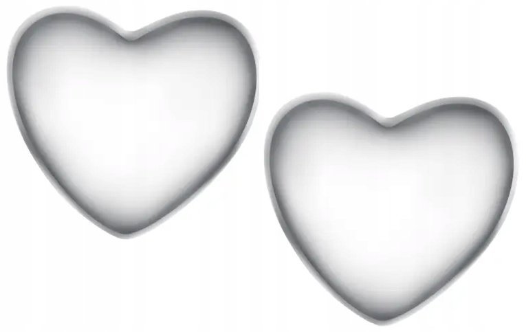 Kolczyki Srebrne Kolczyki Serce Kolczyki Srebro