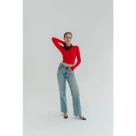 Koszulki sportowe damskie - Longsleeve do jogi damski Moonholi Vogue z długim rękawem - miniaturka - grafika 1