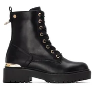 Botki damskie - XTI 144391, Botki damskie, czarne, 37 EU, Czarny (Black), 37 EU - miniaturka - grafika 1