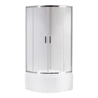 Kabiny prysznicowe - Kabina prysznicowa na głębokim brodziku 90x90 Maja Hydrosan - miniaturka - grafika 1